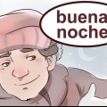 Sê goeie aand en goeie nag in spaans