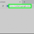 Herstel google kontakte