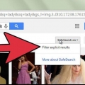 Deaktiveer google safesearch