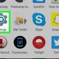 Sinkroniseer google-kontakte met 'n android