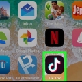 Handvrye opname op tiktok op iphone of ipad