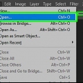 Gebruik die warp tool in photoshop