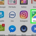 Kalibreer die kompas op google maps op android