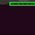 Vind die pad na 'n lêer in unix