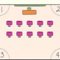 Speel die four corners-speletjie