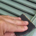Hout oud laat lyk