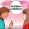 Iemand begroeten in die islam