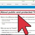 Maak jou twitter-rekening privaat