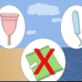 Gaan na die strand wanneer jy jou tydperk het