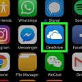 Voeg onedrive by die lêers-toepassing op iphone en ipad
