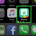 Verander uitrustings op bitmoji