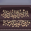 Pistachenoten roosteren