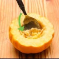 Pompoenpitten pellen