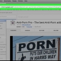 Blokkeer pornografie in google chrome