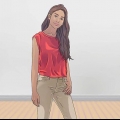 Poseer soos 'n model