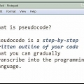 Skryf pseudokode