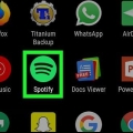 Versteek onlangs gespeelde kunstenaars op spotify op android
