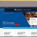 Reis en werk in australië