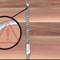 Identifiseer platinum en silwer juweliersware