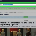Maak sims ongesensor