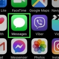 Vee teksboodskappe op 'n iphone uit