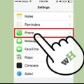 Blokkeer teksboodskappe op 'n iphone