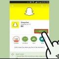 Gebruik snapchat