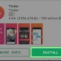 Gebruik tinder