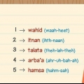 Tel tot 10 in arabies