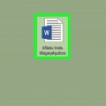 Hoe om twee kolomme in word te skep