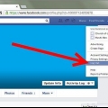 Teken uit van facebook af