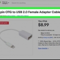 Koppel usb aan 'n ipad