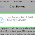 Herstel geskrap boodskappe in whatsapp