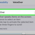 Skakel voiceover op jou iphone af