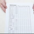 Speel yahtzee