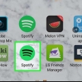 Sien wie jou snitlys volg op spotify op android