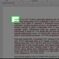 Gebruik soek en vervang in word