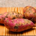 Zoete aardappels pasop
