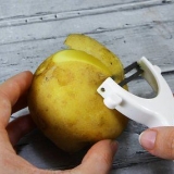 Aardappels fijnsnijden