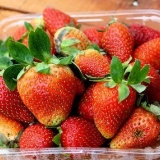 Aardbeien invriezen