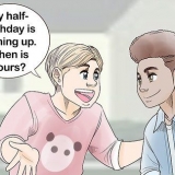 Achter iemands verjaardag kom