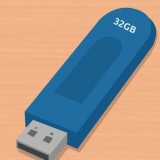 Stoor beelde op 'n usb-stok
