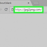 Skakel beelde van jpg na png om
