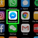 Vee beelde in facebook messenger uit