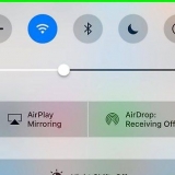 Deaktiveer airdrop