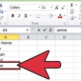 Sorteer alfabeties in excel