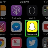 Vee alle snapchat-gesprekke uit