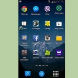 Sluit toepassings op 'n samsung galaxy