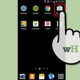 Dateer programme op 'n samsung galaxy s4 op