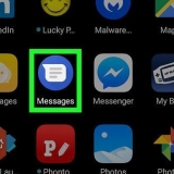 Versteek boodskappe op android